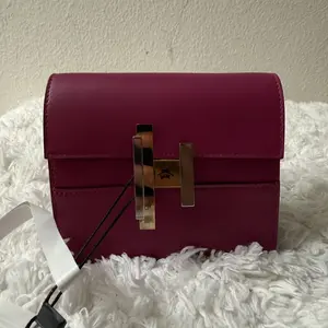 Pre-owned HERMÈS Lamb Skin Clutches & Wristlets Cinhetic To Go Wallet