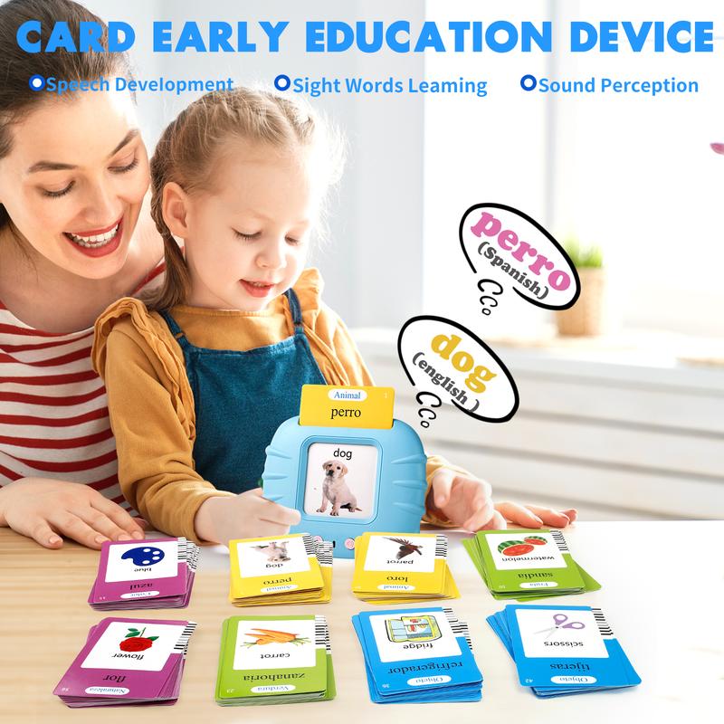 Talking Flash Card Toy for Kids with 224 Sight Words - Educational Language Learning Toy