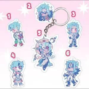PREORDER Dottore Keychains Genshin Impact Gacha