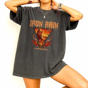Iron Rain Sci Fi Quote Unisex T Shirt, Epic Space Rebellion Inspired Design, Bookish Fandom Apparel, Science Fiction Fan Tee, Casual Streetwear Gift For Readers
