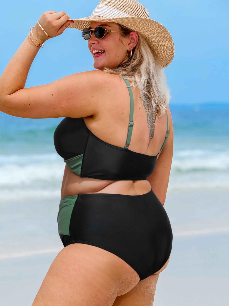 CUPSHE 【Valentine's Day】 High Waisted Bikini Sets for Women 2026: Tummy Control Two Piece Swimsuit with Twist Front V Neck & Adjustable Straps, Size Inclusive XS XXXL Floral Bathing Suits CUPSHE 【Valentine's Day】 High Waisted Bikini Sets for Women 2026: Tummy Control Two Piece Swimsuit with Twist Front V Neck & Adjustable Straps, Size Inclusive XS XXXL Floral Bathing Suits