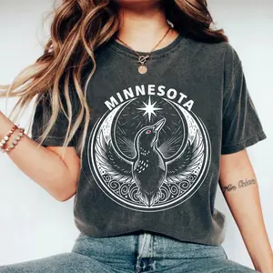 Comfort Colors Minnesota Rebel Alliance T-shirt, MN Loon Bird Protest Shirt, Protest Tee, Unisex Graphic Cotton Top