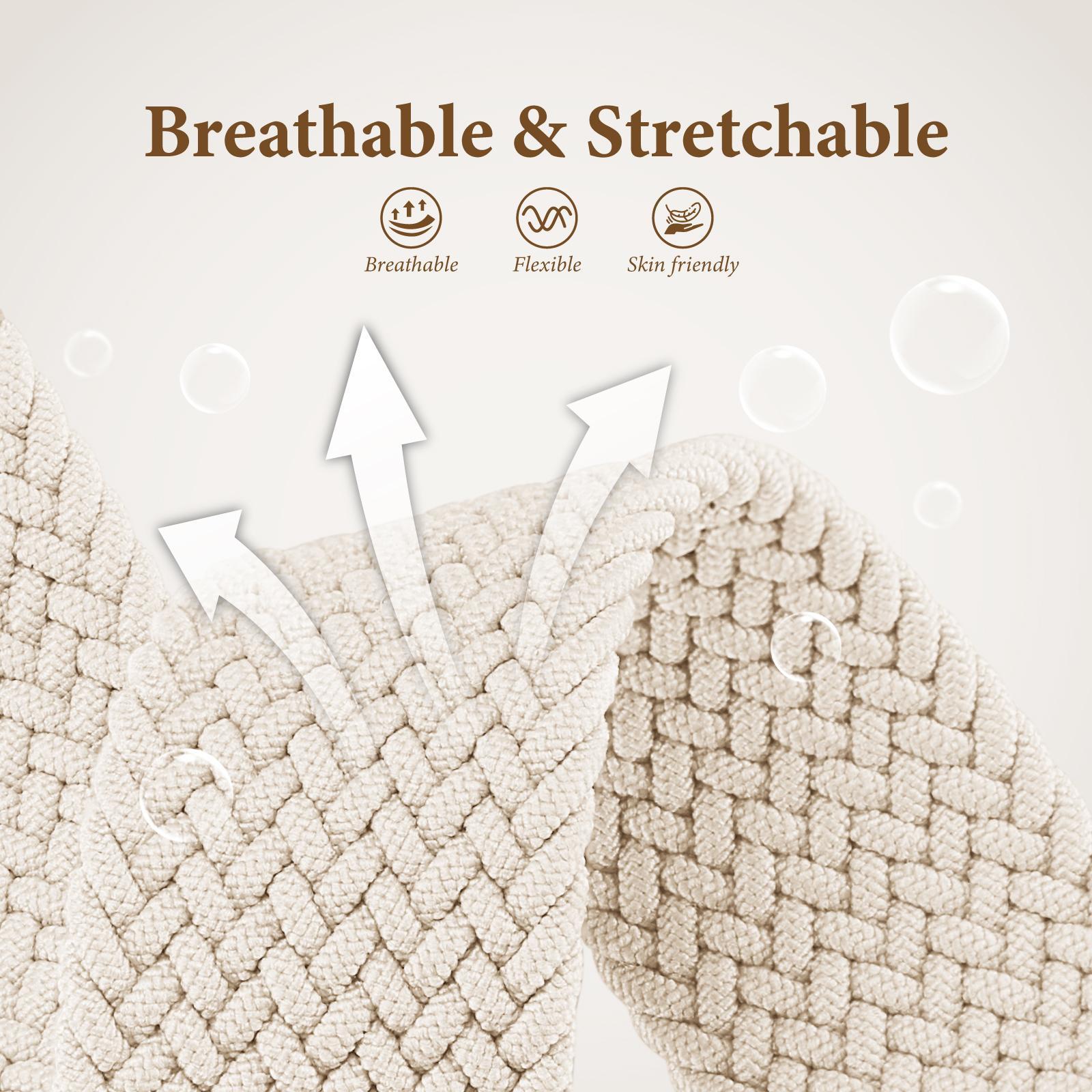 Suitisbest Braided Stretchy Bracelet Band Compatible with Apple Watch 38/40/41/42/44/45/46/49mm, Magnetic Clasp Soft Nylon Braided Sport Solo Loop