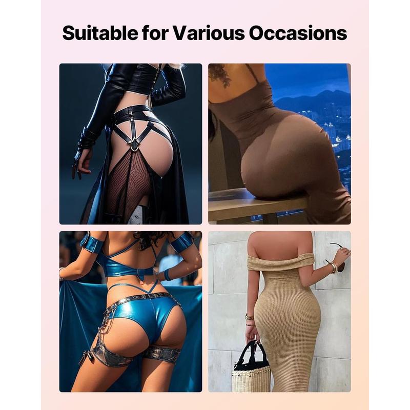 Spring new arrivals Silicone Butts, 100% Silicone Hip Enhancer Shapewear Panty, Fake Buttock Enhancers Pants for Crossdresser, Transgender, Cosplay, Drag Queen (Brown)