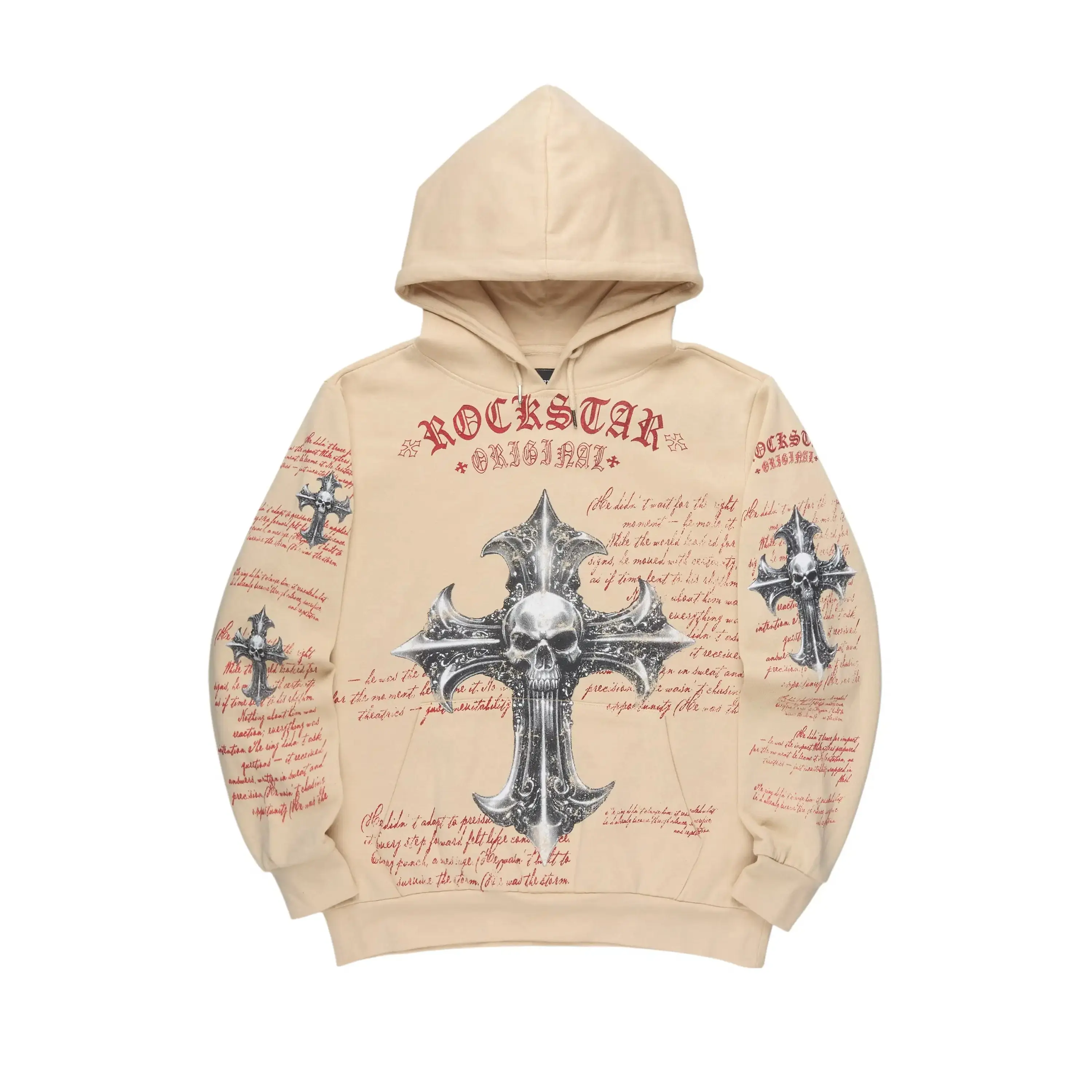Bowman Beige/Multi Hoodie