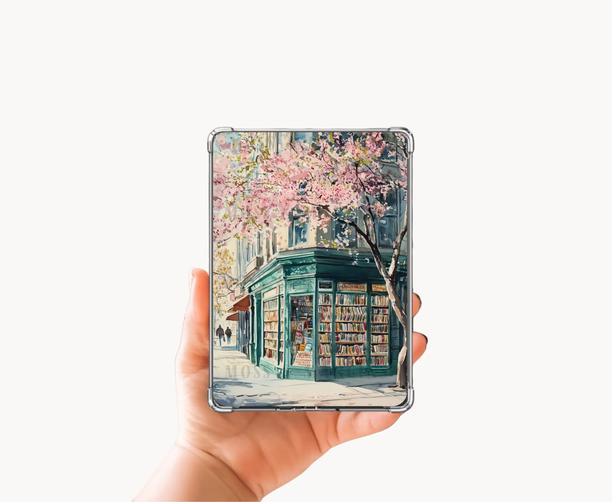 Parisian Bookstore Kindle E-Reader Case Insert