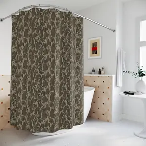 Original Bottomland Everything Bottom Lands Shower Curtain (60*72 inch) - Shower Curtain with Camouflage Design