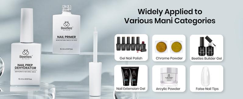 Beetles Gel Polish Set - Top Coat, Base Coat, Nail Dehydrator & Primer, Nail Glue, Peel Off Base Gel, Builder Gel, Liquid Latex, Cuticle Oil  Cosmetic Acrylic  Manicure  Fall Nail Halloween Nail Black Friday Winter Nail Christmas Gift