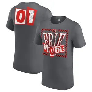 Brie Bella Checkered T-Shirt, Belle Twins, WWE Merch, WWE Favorite Wrestler Graphic Tee, Wrestling Fan Apparel for Men, Sport Top, Unisex Shirt