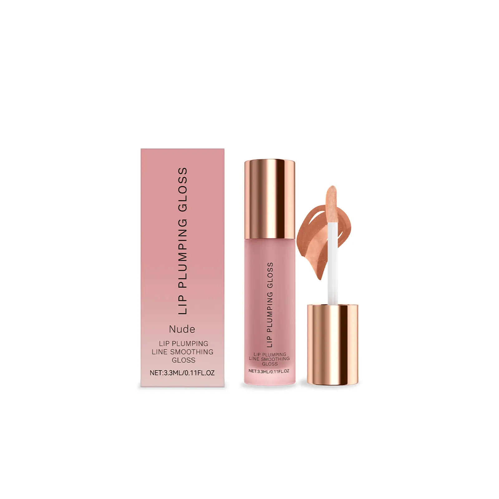 This moisturizing lip gloss has a rich, creamy texture, a summer essential for lip care. It repairs dry, chapped lips, nourishes them, and provides a glossy, refreshing, and non-sticky finish with long-lasting hydration. (High Quality)