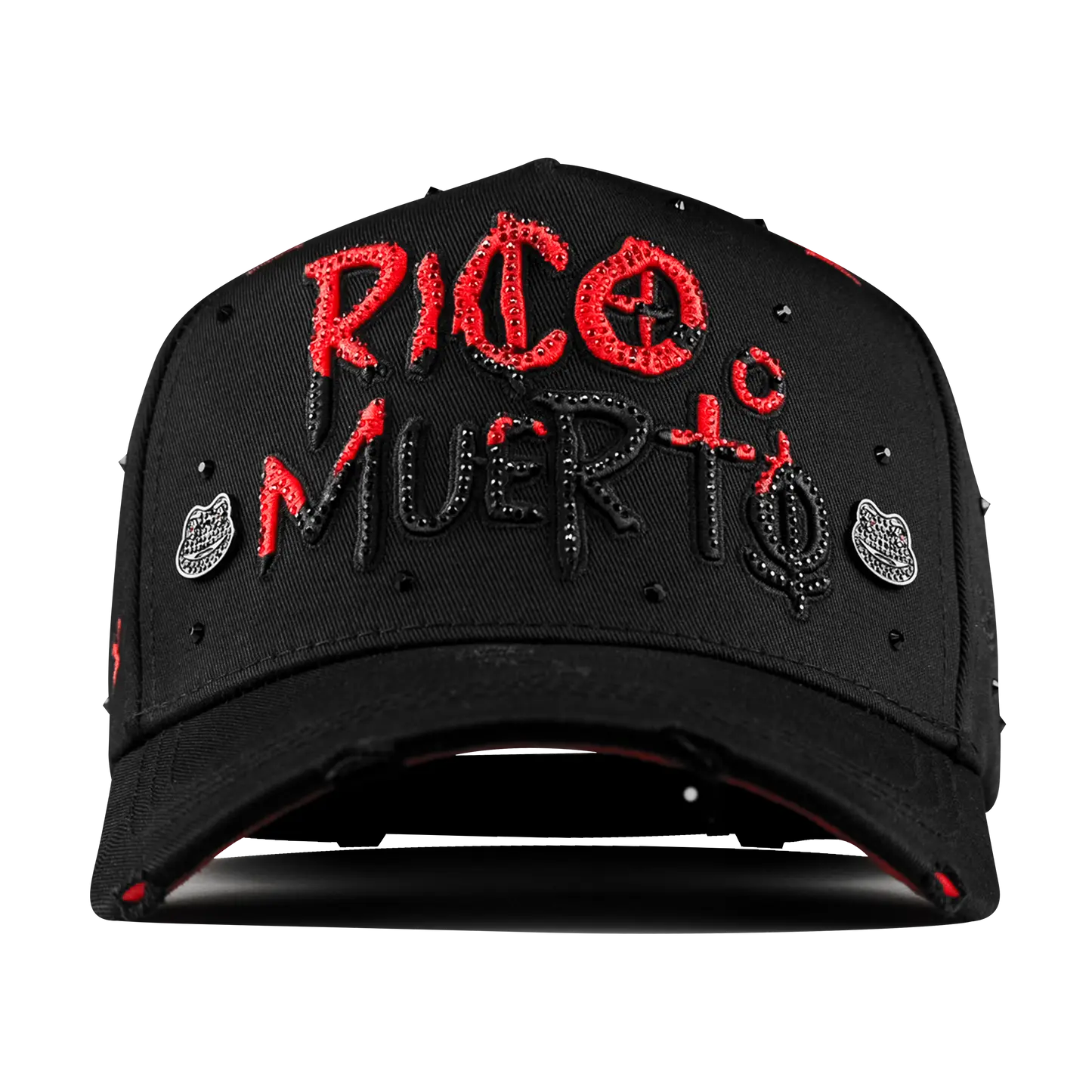 Structured Cotton Baseball Cap in Premium Black, Streetwear Hat with Graphic Letters, Adjustable Fit for Everyday Wear, Casual, High-Quality Craftsmanship, Premium Black Design, Unisex, Black Graphic Hats Athletic Hats