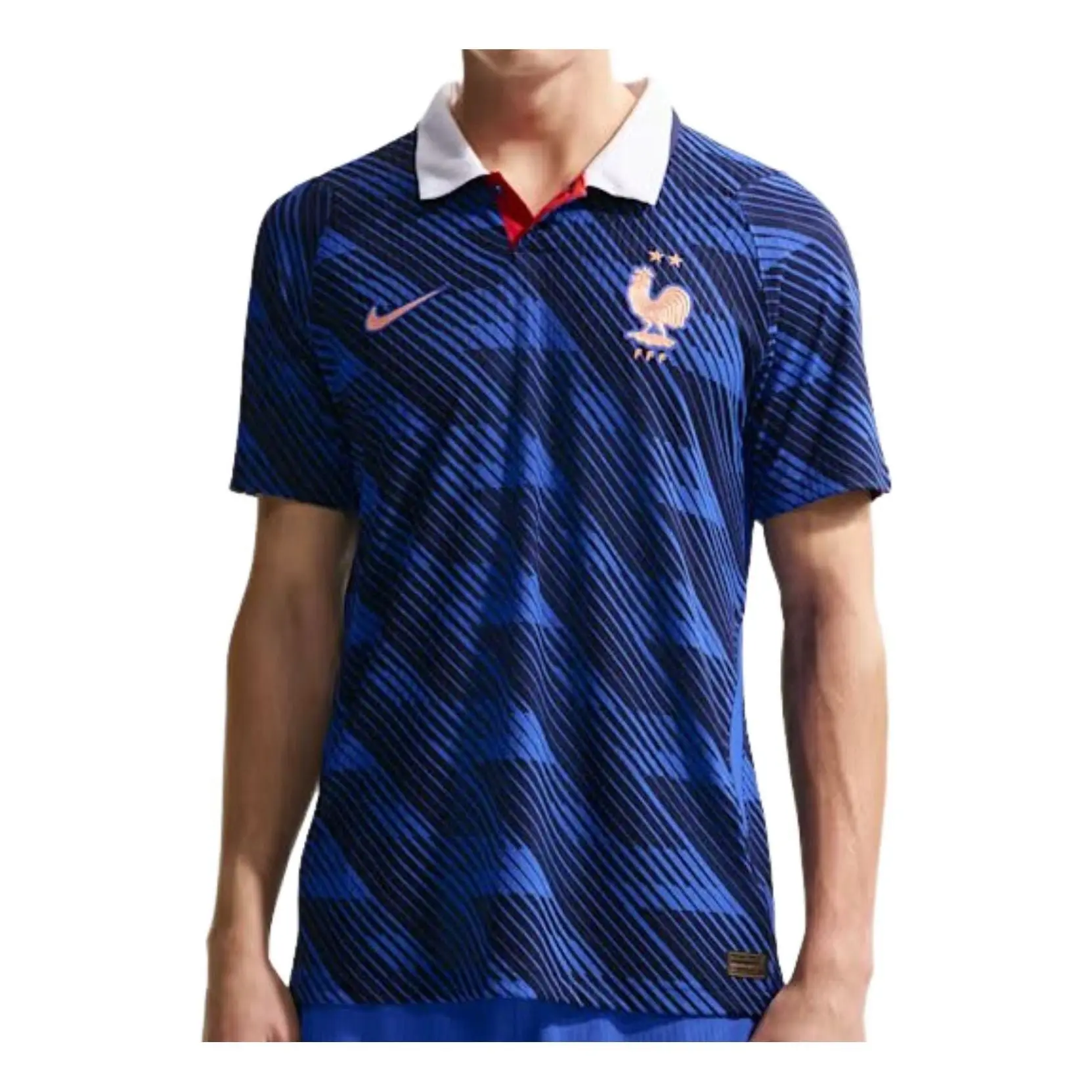 Nike FFF 2026/27 Match Home Aero-FIT Authentic Jersey 'Game Royal Blackened Blue White' IB5158-480