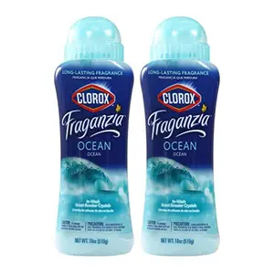 In-Wash Scent Booster Crystals in Ocean Scent, 18 Oz Twin Pack | Laundry Scent Booster Crystals | In-wash Scent Booster for Fresh Laundry in Ocean Scent 18 Ounce Twin Pack, 36oz