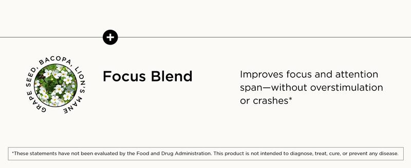 Brain Booster Plus | Memory, Focus & Clarity | Lion’s Mane Mushroom, Neuro Energy & Cognitive Support | 60 Capsules