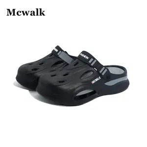 Unisex Sporty Slip on Clogs，Casual Comfortable Breathable Beach Water Sandals,Soft Non-Slip Sports Slippers for Indoor & Outdoor