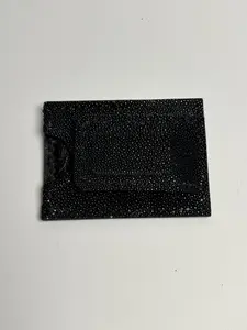 Black Stingray Money Clip Wallet