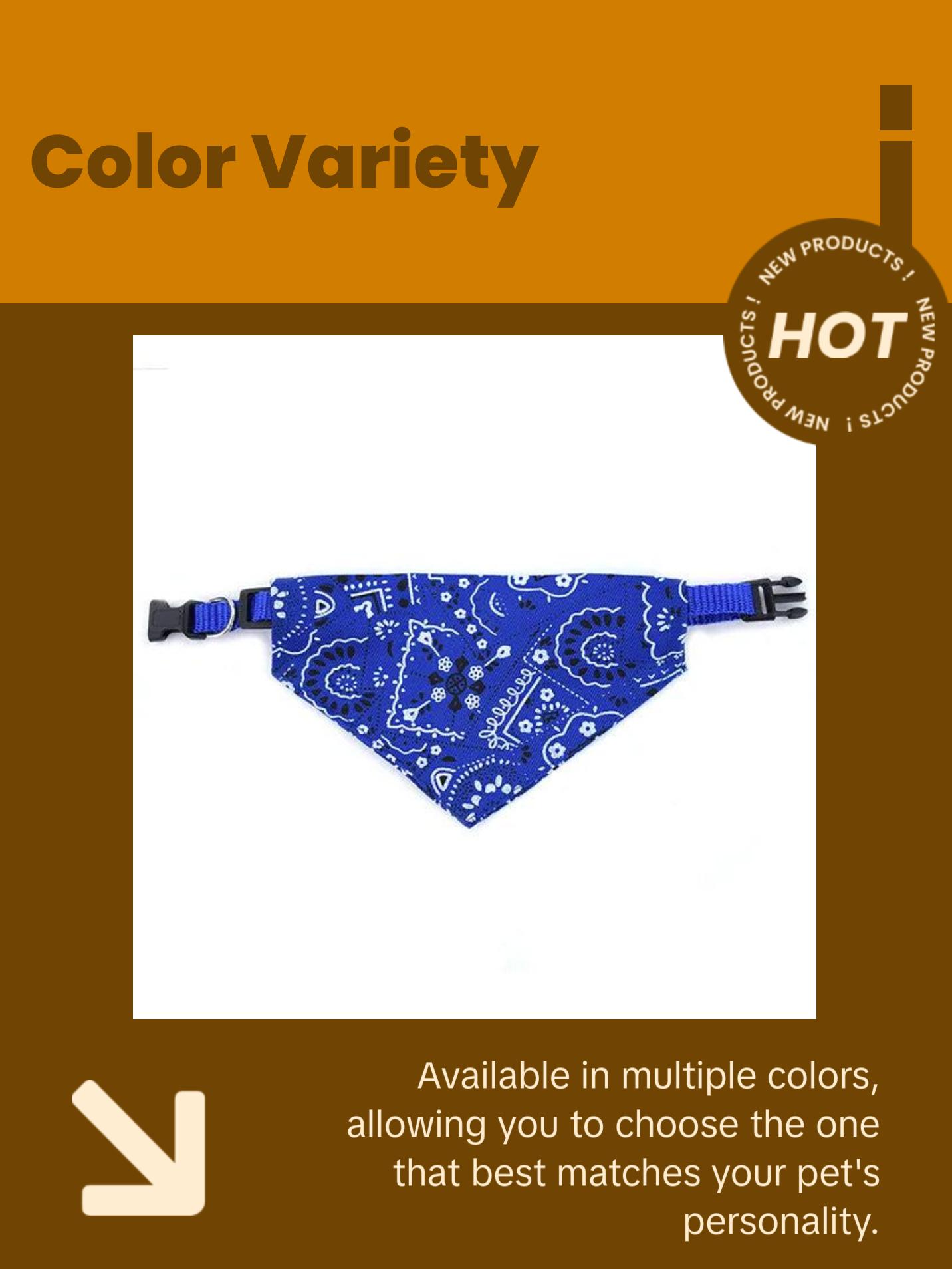 Collar Neck Bandana Scarf