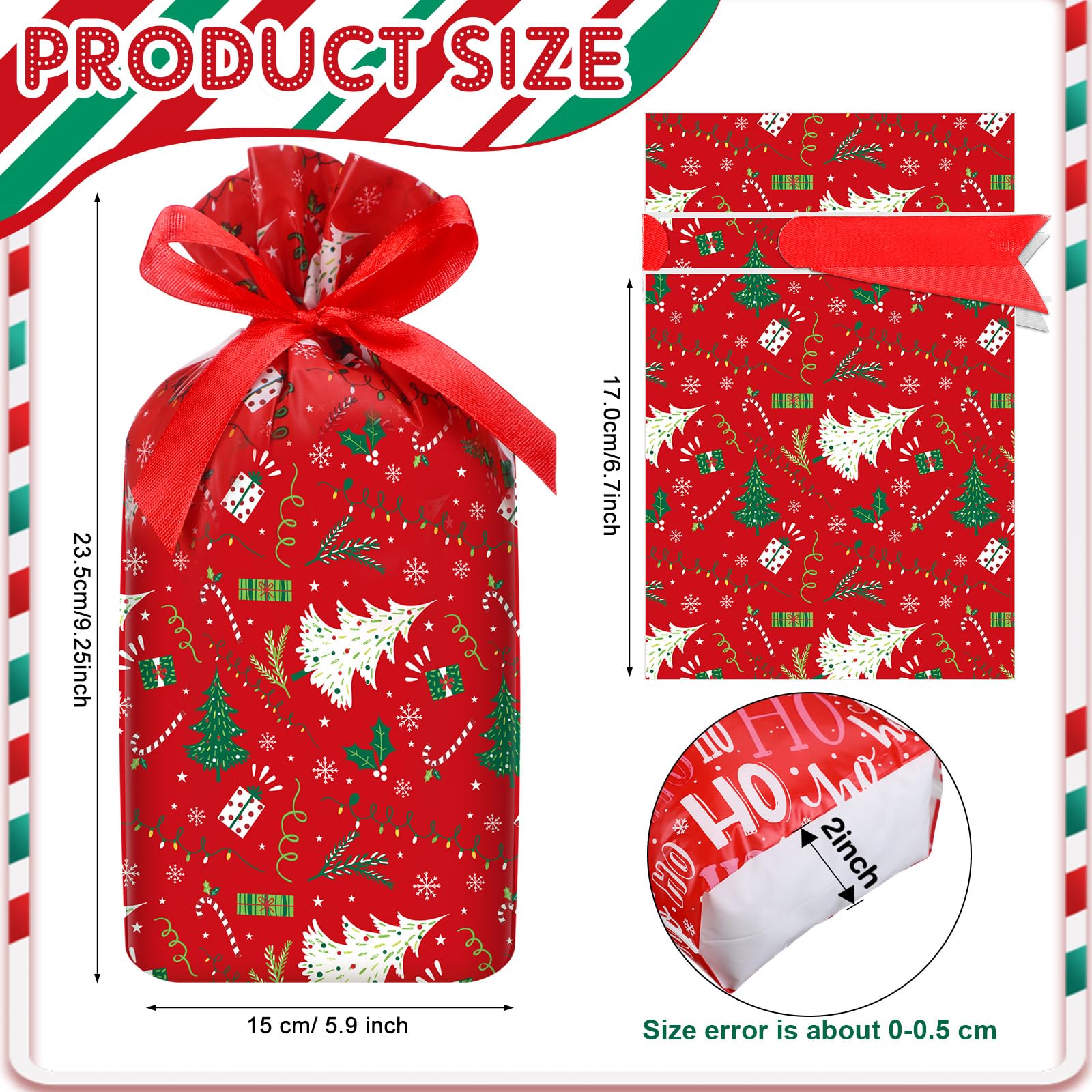 48/50/60 Pcs Mini Valentines Goodie Bags with Drawstring Tags Fixed Medium Size Bags Appreciation Gift for Friends Teacher Students Office Employee Coworker,Galentine's Day Birthday Holiday Wedding School Classroom Party Supplies,Valentine Gift Exchange