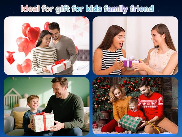 LED Aquarium Bubble Fish Tank Table Lamp, Birthday Christmas Gifts for Adults Kids Teens, Relaxing 6 Color Remote Fake Fish Sensory Night Light for Kids' Room Bedroom Home Decor, Stress Relief