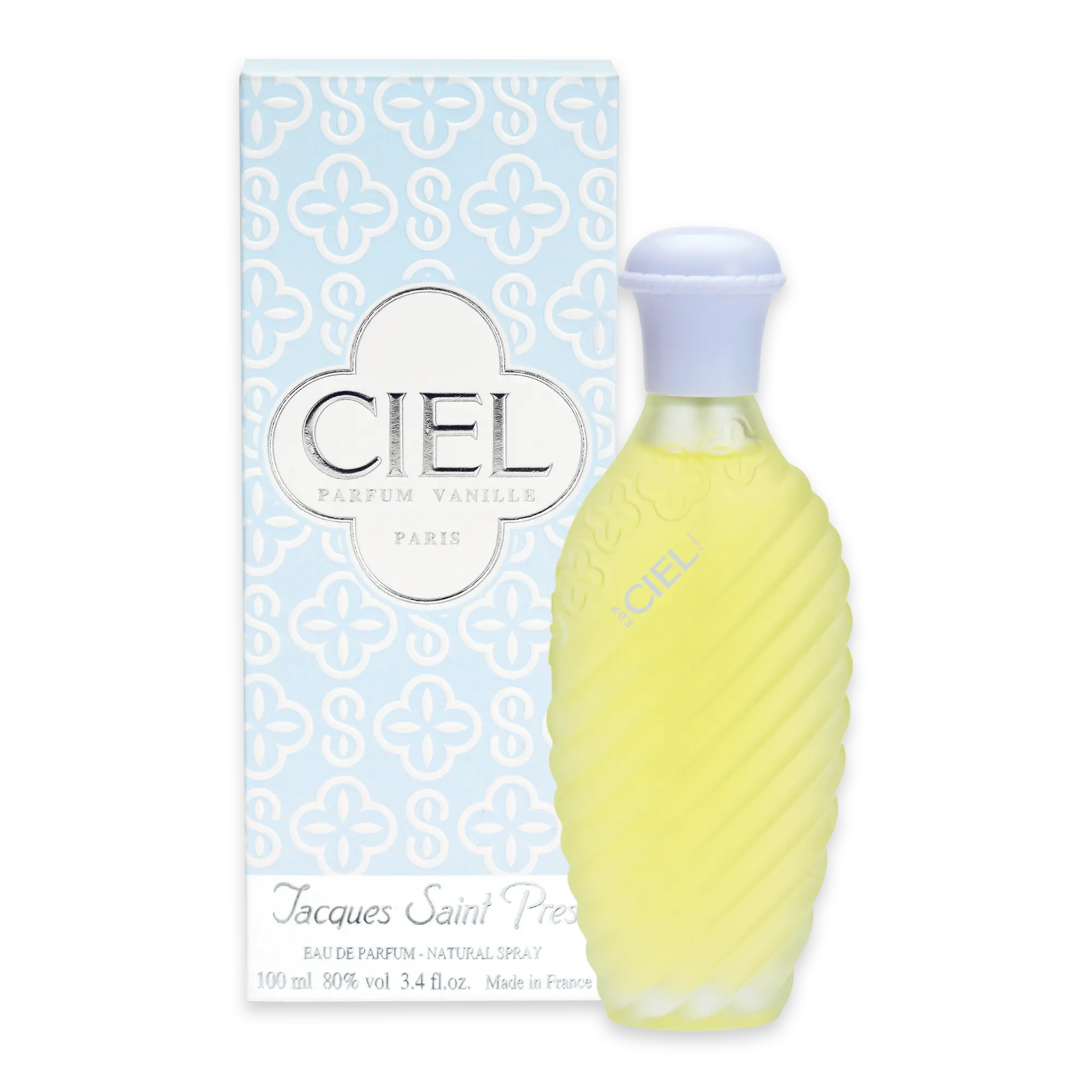 Ulric De Varens Ciel Eau De Parfum for Women- Soft, Powdery Scent - Notes of Vanilla, White Rose, & Different Flowers- Feminine, Exquisite & Delicate- 3.4 Fl Oz Elegant Floral Fragrance