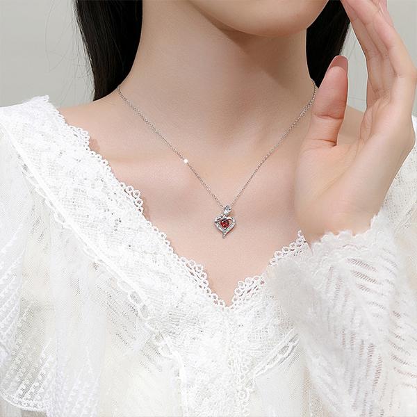 Preserved Real Rose Gift with Red Diamont Necklace,Cute Gifts for Girlfriends,Women,Mother,Wife,Gifts Idea on Mother`s Day,Valentine`s Day,Christmas,Birthday Preserved Real Rose Gift with Red Diamont Necklace,Cute Gifts for Girlfriends,Women,Mother,Wife,Gifts Idea on Mother`s Day,Valentine`s Day,Christmas,Birthday