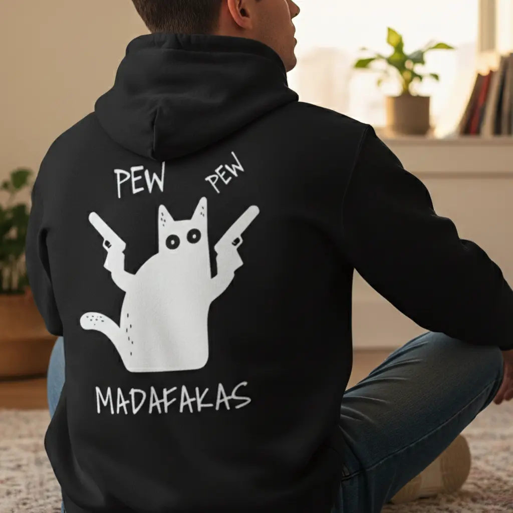red and white hoodie graphic review - TikTok Shop
