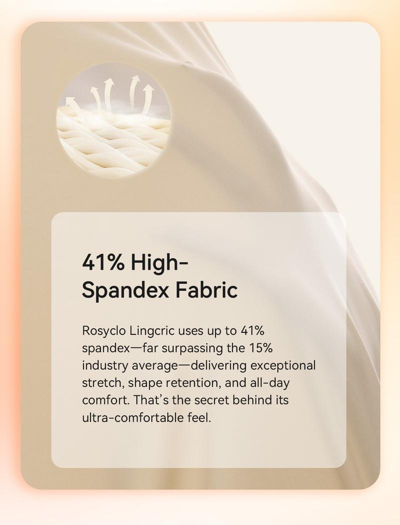 rosyclo Women's Wireless Push Up Bra Plus Size No Underwire Deep V Bras for Women Full Coverage Back Smoothing Sports Bra with 4-Layer Jelly Strips Support and Lift All Seasons Seamless Activewear Yoga Workout Activewear