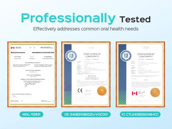 COSLUS CX50 New Upgraded Portable WaterFlosser for Teeth 4 Nozzles | 4 Modes & 5 Intensity Levels for Daily Cleansing Oral Irrigator,Professional Electric Dental Pick,clean Plaque, Tartar & Gum,Lightweight Handle,For Braces, Orthodontics & Sensitive Teeth