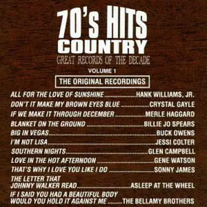 Various Artists - 70's Country Hits 1 / Various  [COMPACT DISC - CD]