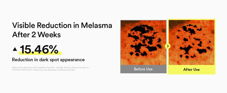 VEGANIFECT Vitamin C Glow Mist for Radiant Skin, Hydrating Serum Mist with Niacinamide & Glutathione, Korean Vegan Skincare, 3.38 Fl Oz