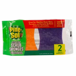 Pine-Sol Light-duty Sponge 2 Pack