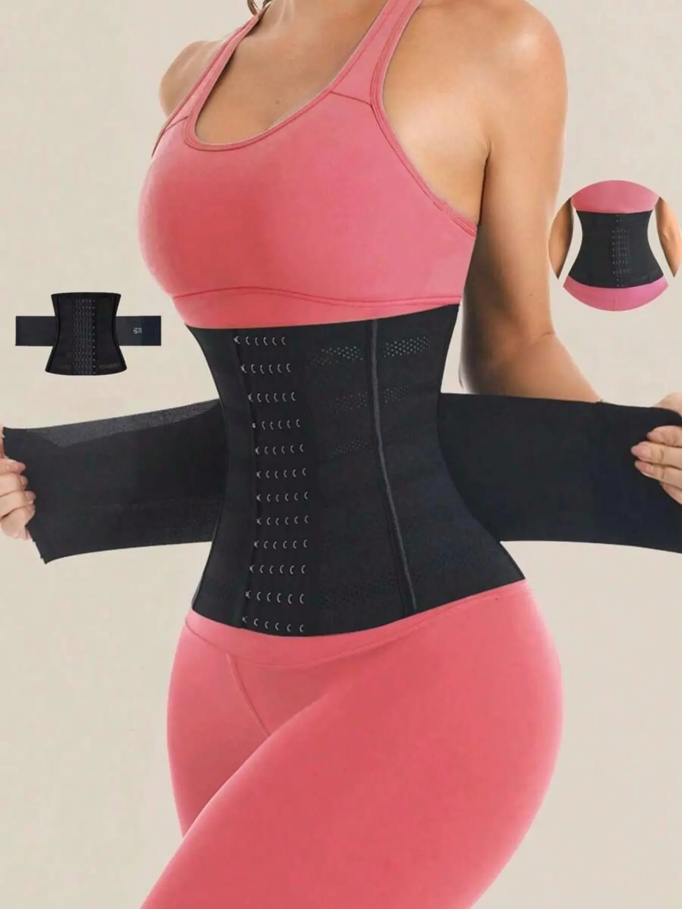 Women's Shapewear Underwear Corset Waist Trainer Belt, Slimming Waist Trimmer, Abdominal Control Body Shaper, Sweat Training Band