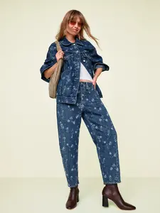 Old Navy Women's High-Waisted Barrel Ankle Jeans