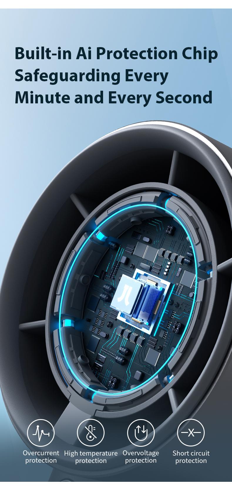 JISULIFE Handheld Fan Pro1S - 5000mAh Rechargeable, Metal Body, Digital Display, Turbo 9 m/s, 3-15h Cooling, USB Fast Charging, Travel/Outdoor