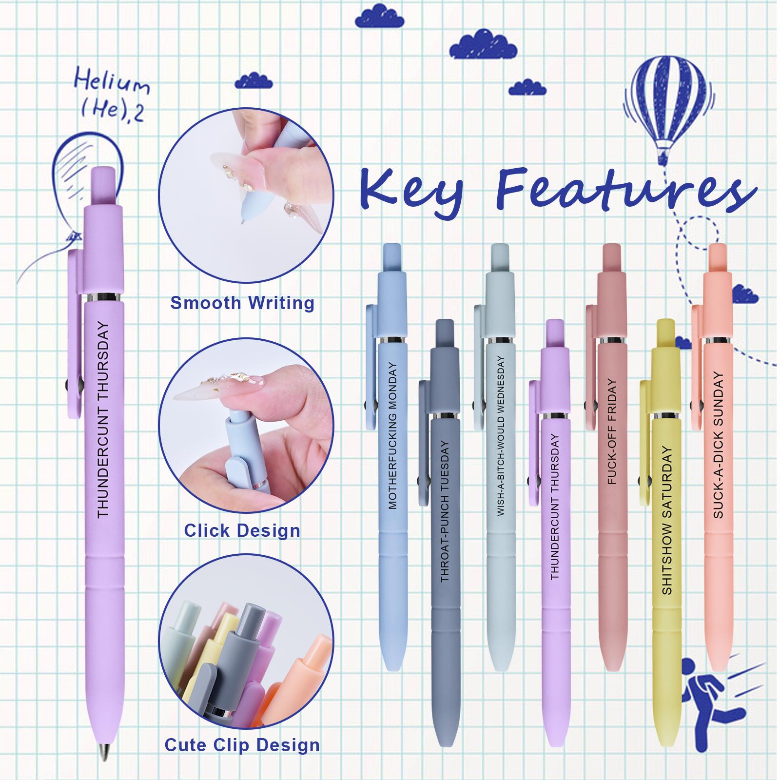 Sarcastic Office Pens Detail