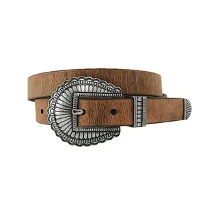 Brown Distressed Belt