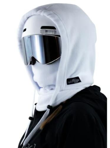 Fleece Hood Full Coverage Neck Guard Ultra Soft Lamb Fleece Windproof Heat Retaining INS Aesthetic Style One Size Fits All 2025 Winter Release Cotton