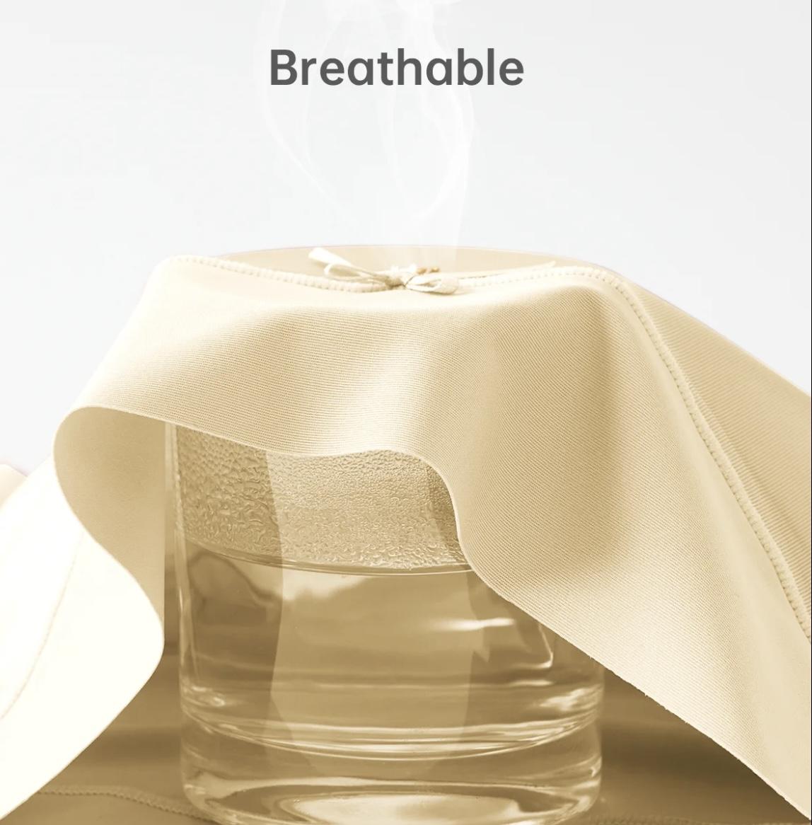 Women's Seamless Mid-Waist Underwear Invisible Comfort Breathable Underpants for Ladies 6Pcs Soft Elastic Mid-Waist Waistband Basic Cotton Panties