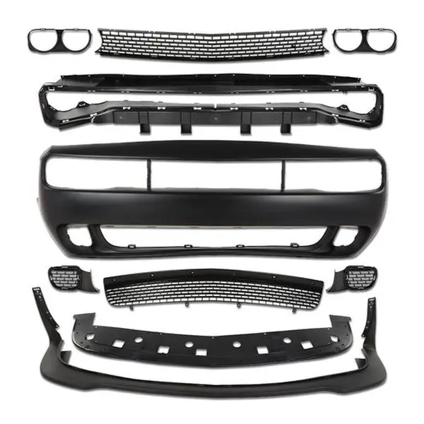 Fit For 2015-2023 Dodge Challenger Hellcat Style Full Front Bumper Body Kit