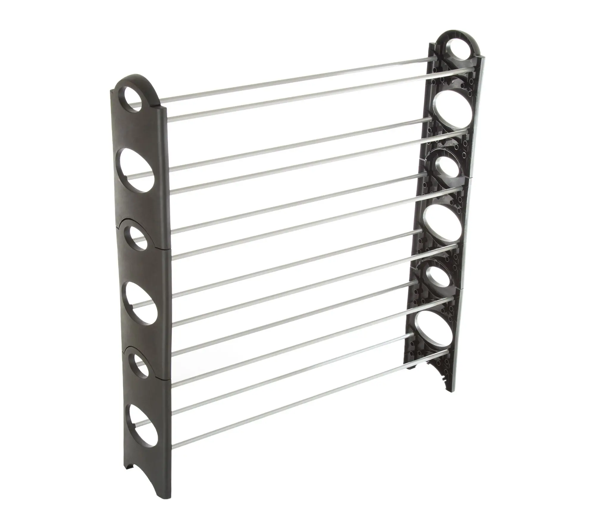 Everyday Home Stackable Shoe Rack 6-Tier Shoe Organizer