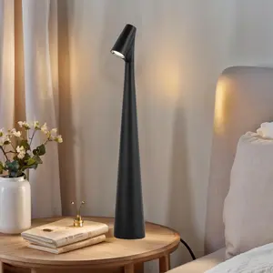 Cordless Small Table Lamps Set of 2 3 Levels Brightness Portable Desk Lamp Rechargeable Battery Lights for Outdoor Restaurant Bedside Baby Night Light Orange