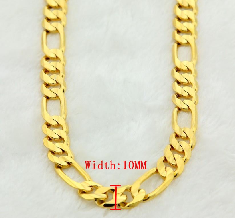 Men's Cuban Link Figaro Chain Necklace 2-10MM Stainless Steel Hip Hop Jewelry Basic Chokers 20/24inch Valentine Birthday Gift Stackable