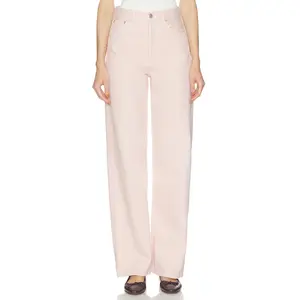 AGOLDE Ren High Rise Wide Leg Jeans in Foundation