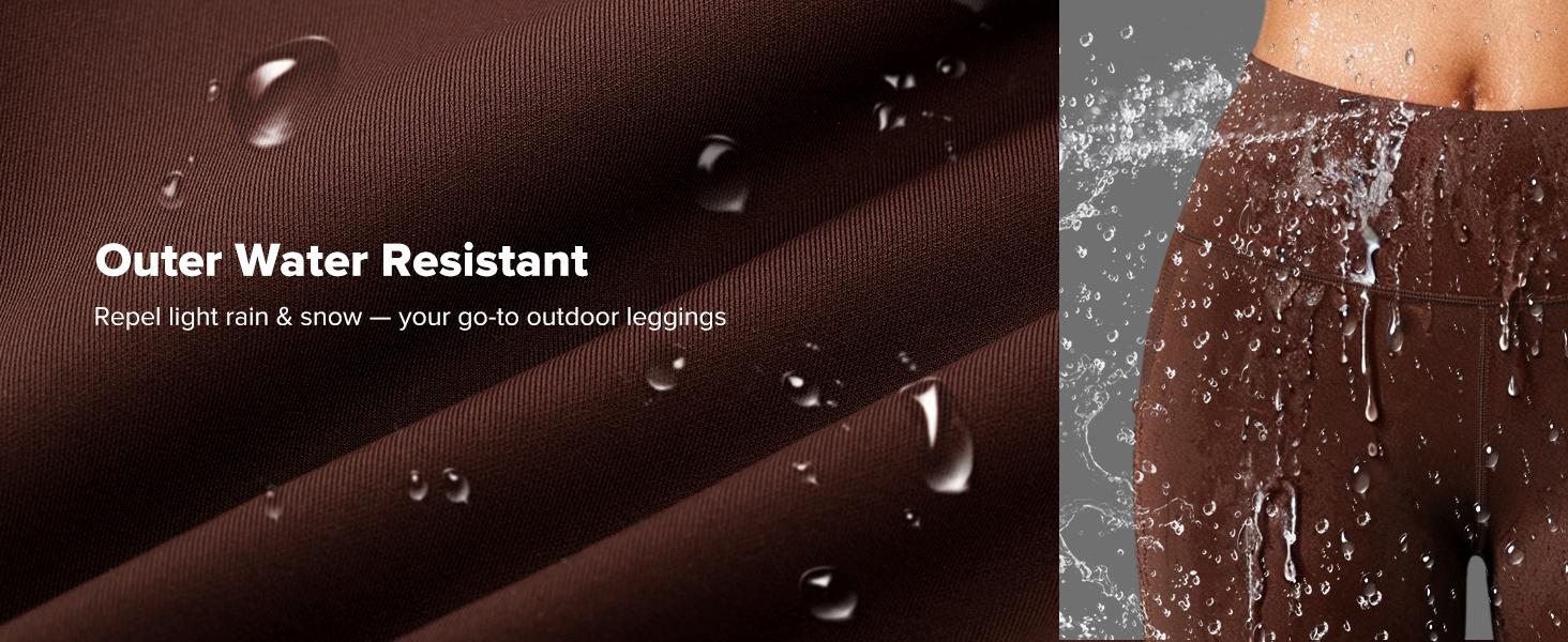 BRXL【Discount for live】Women's Thermal Leggings Winter Pants Pet Hair Resistant and Waterproof Featuring 3 Deep Pockets, Warm Lined Suitable for Daily Wear Outdoor Walks Winter Commuting -brxl-3