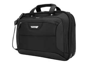 Targus Corporate Traveler Checkpoint-Friendly Traveler Laptop Case for 14-Inch Laptop, Black (CUCT02UA14S)