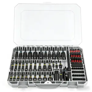 Magnetic Impact Nut Driver Set 80PCS / 86PCS – Metric & SAE, Deep Impact Sockets, Power Bits, Chrome Vanadium Steel for Drills & Impact Drivers