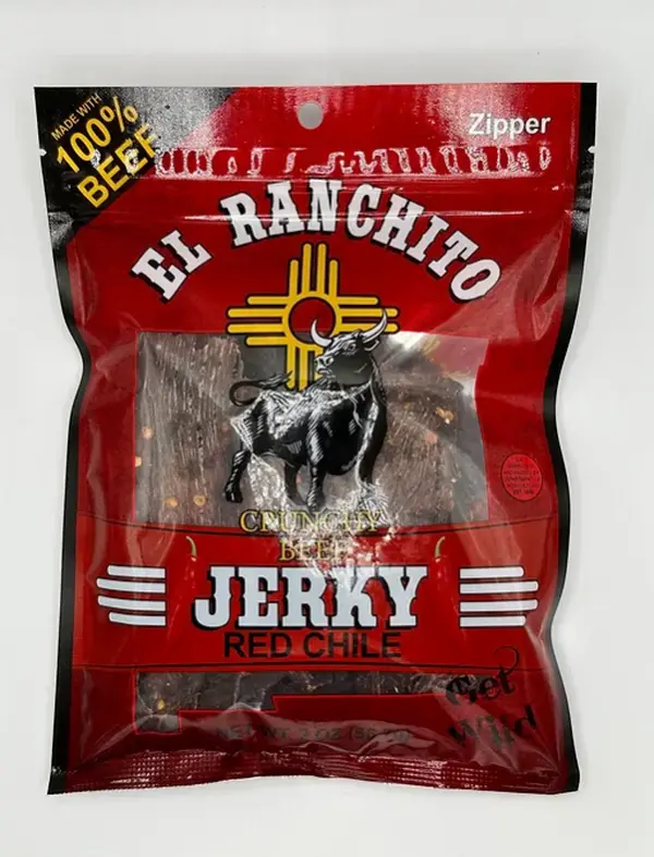 Red Chile - El Ranchito Beef Jerky NET WT. 2 O Z