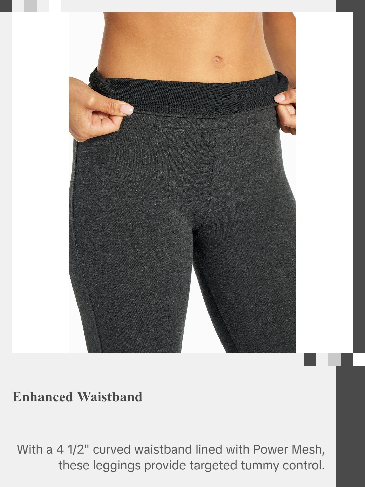 Camille Tummy Control Leggings Womenswear Bottom Womenswear Bottom Cotton Mesh