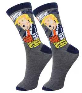 Donald Trump Socks | I Have Best Words And I Know Words Crew Sock Exclusive