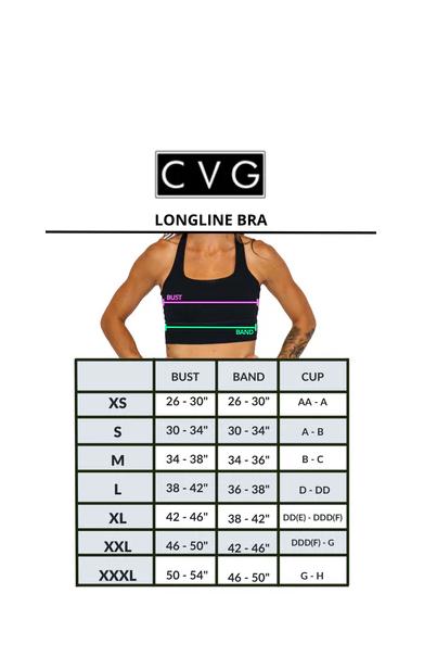 Longline Bra | Pretty Deadly | Vibrant